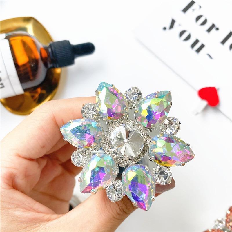 Flower Rhinestone Pop Socket