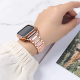 Diamond Metal Strap for Apple Watch [42/44MM] - Rose Gold