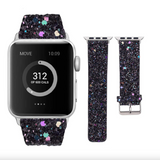 Sparkling Glitter Band for Apple Watch [38/40MM] - Black