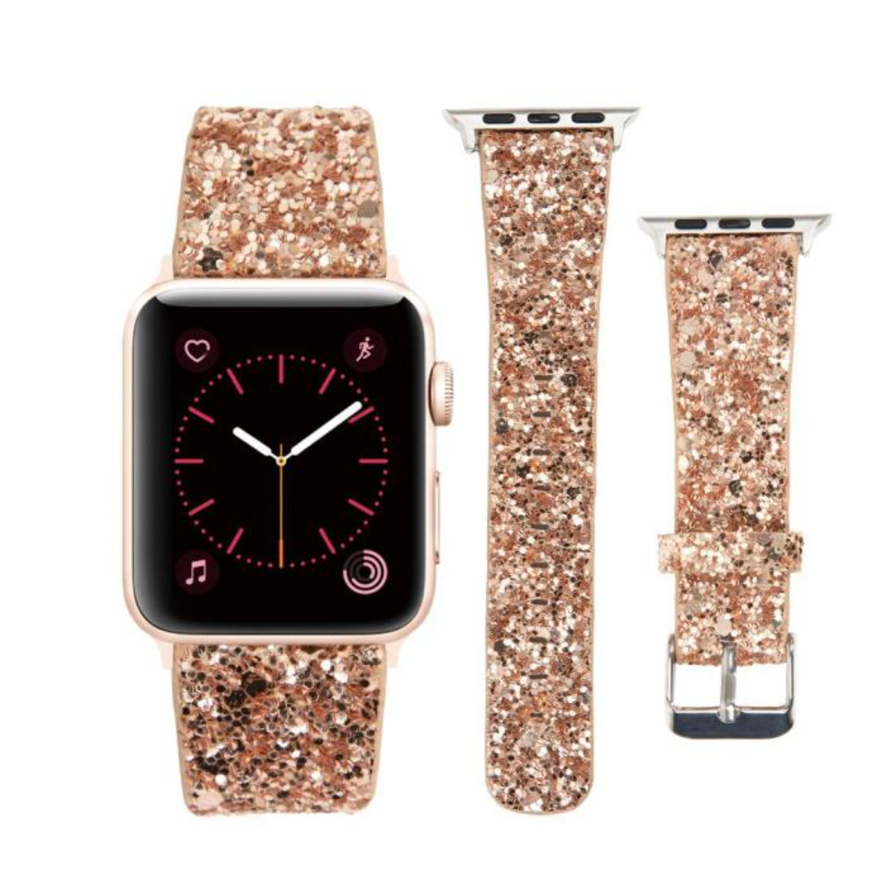 Sparkling Glitter Band for Apple Watch [42/44MM] - Gold