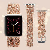 Sparkling Glitter Band for Apple Watch [42/44MM] - Gold