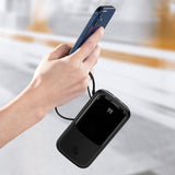 Baseus 10000mAh Fast Charging Power Bank with Lightning Cable