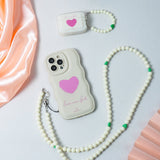 Heart Print Case - 3 in 1 Combo