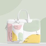 Abstract Face Design MacBook Bag