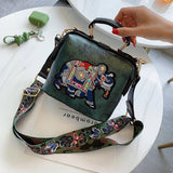 Elephant Embroidered Ethnic Sling Bag