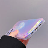 Gradient Laser Love Heart Case