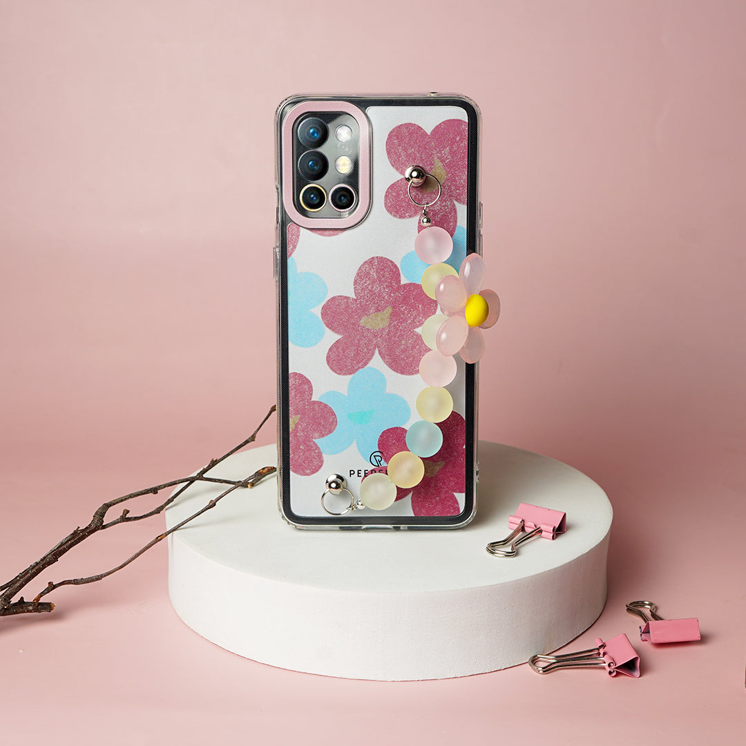 Pastel Candy Color Floral Bracelet Case - OnePlus