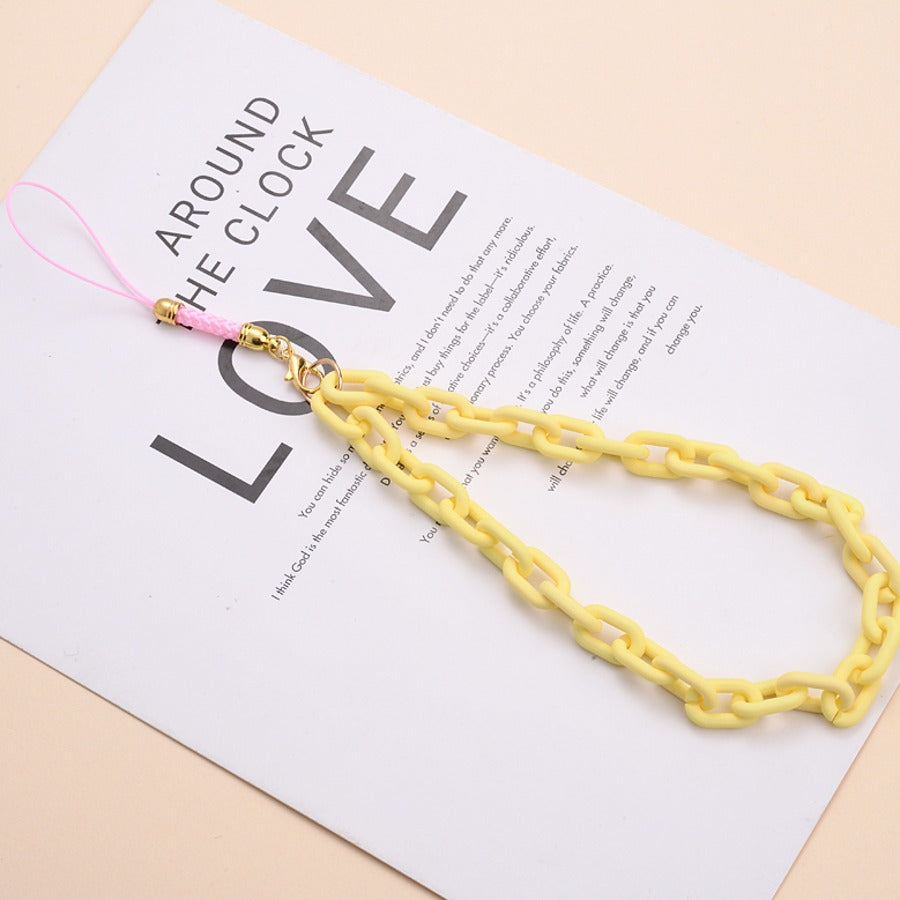 Candy Color Acrylic Phone Charm