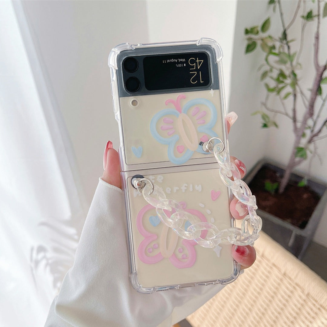 Pretty Flower Bracelet Case - Samsung