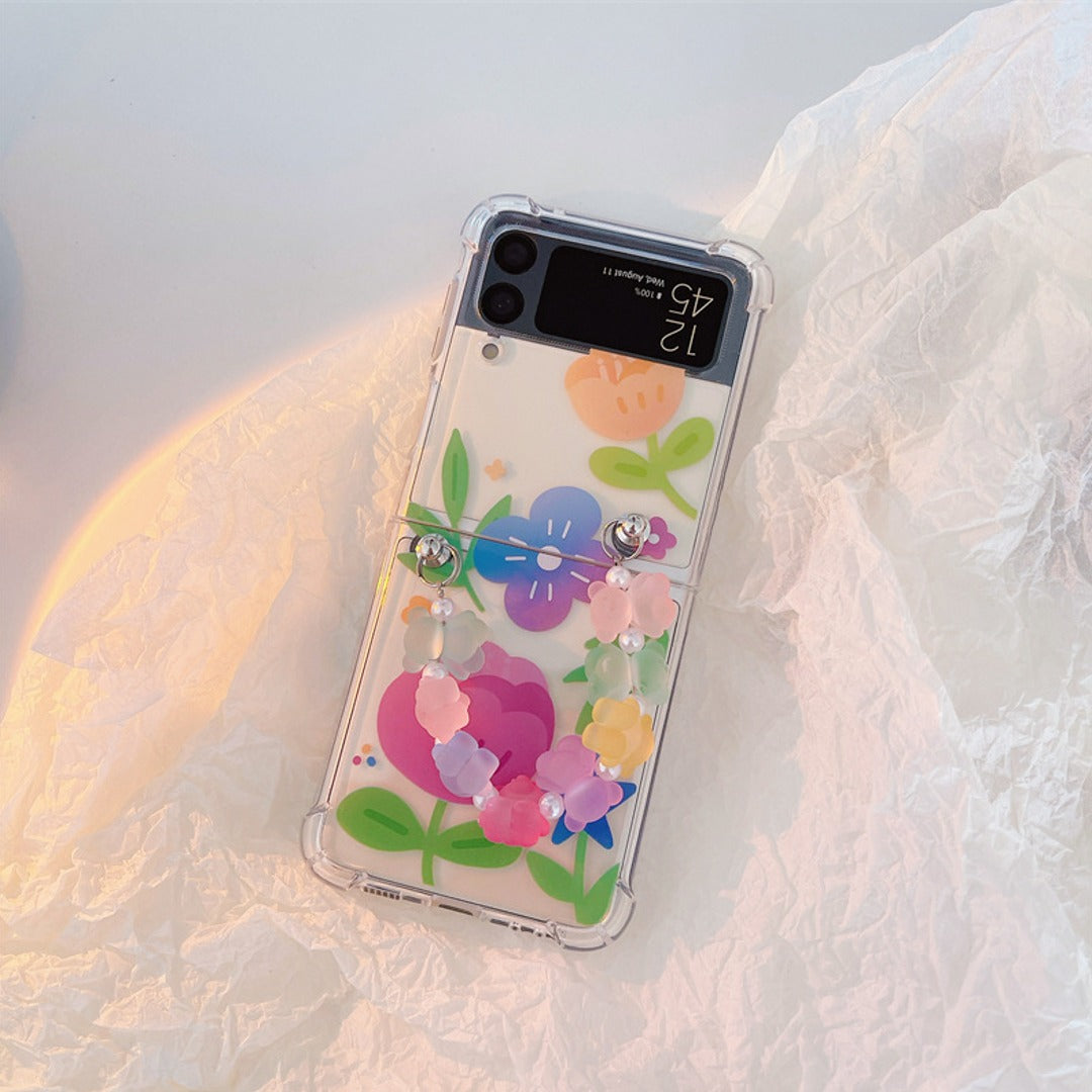 Pretty Flower Bracelet Case - Samsung