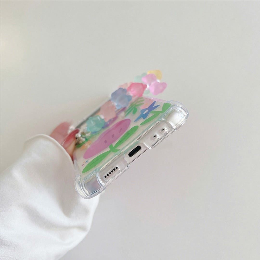 Pretty Flower Bracelet Case - Samsung