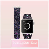 Sparkling Glitter Band for Apple Watch [38/40MM] - Black