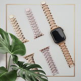 Alloy Metal Diamond Watchband for iWatch